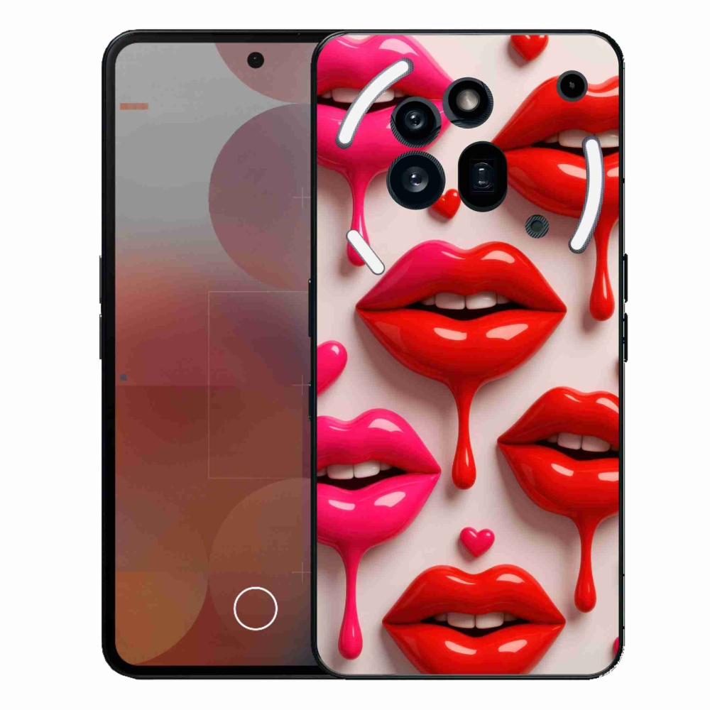 Gélový kryt mmCase na Nothing Phone (3a) Pro - pery 2