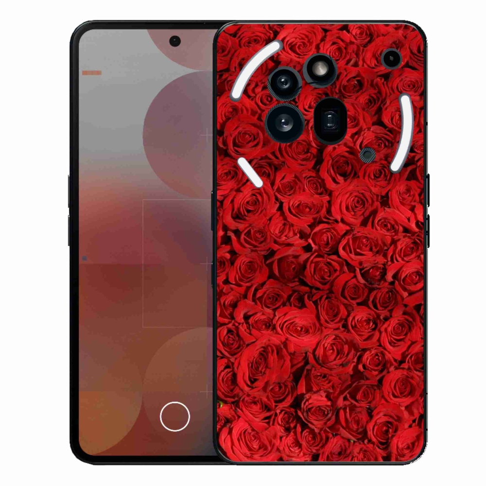 Gélový kryt mmCase na Nothing Phone (3a) Pro - ruža