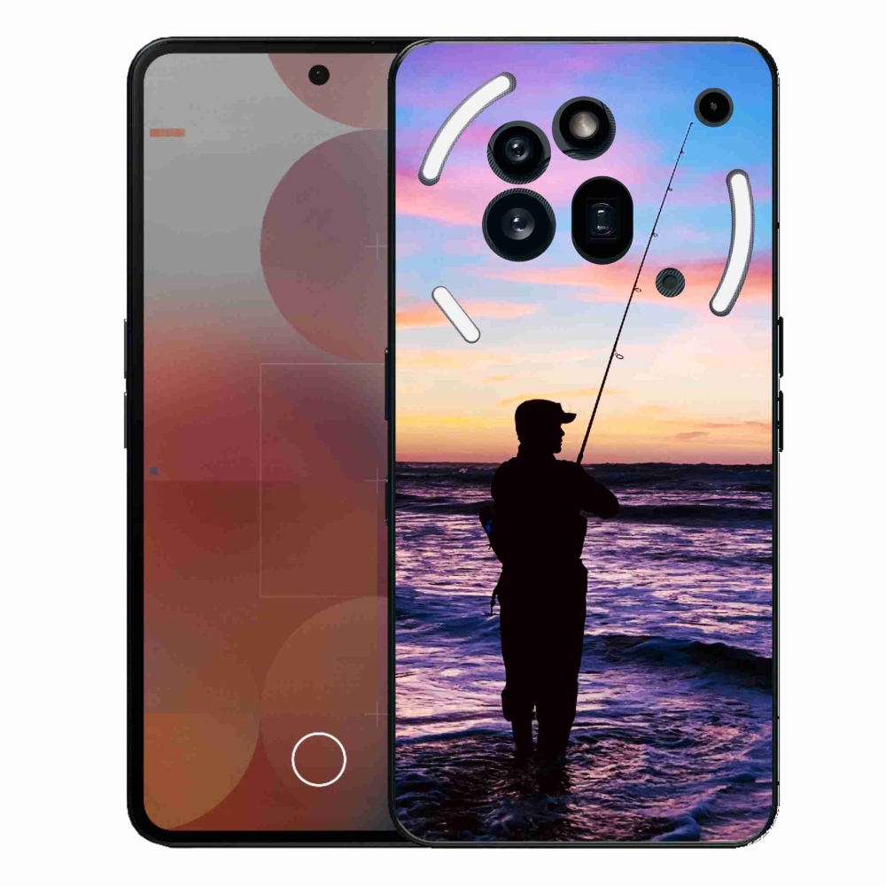 Gélový kryt mmCase na Nothing Phone (3a) Pre - rybárčenie 1