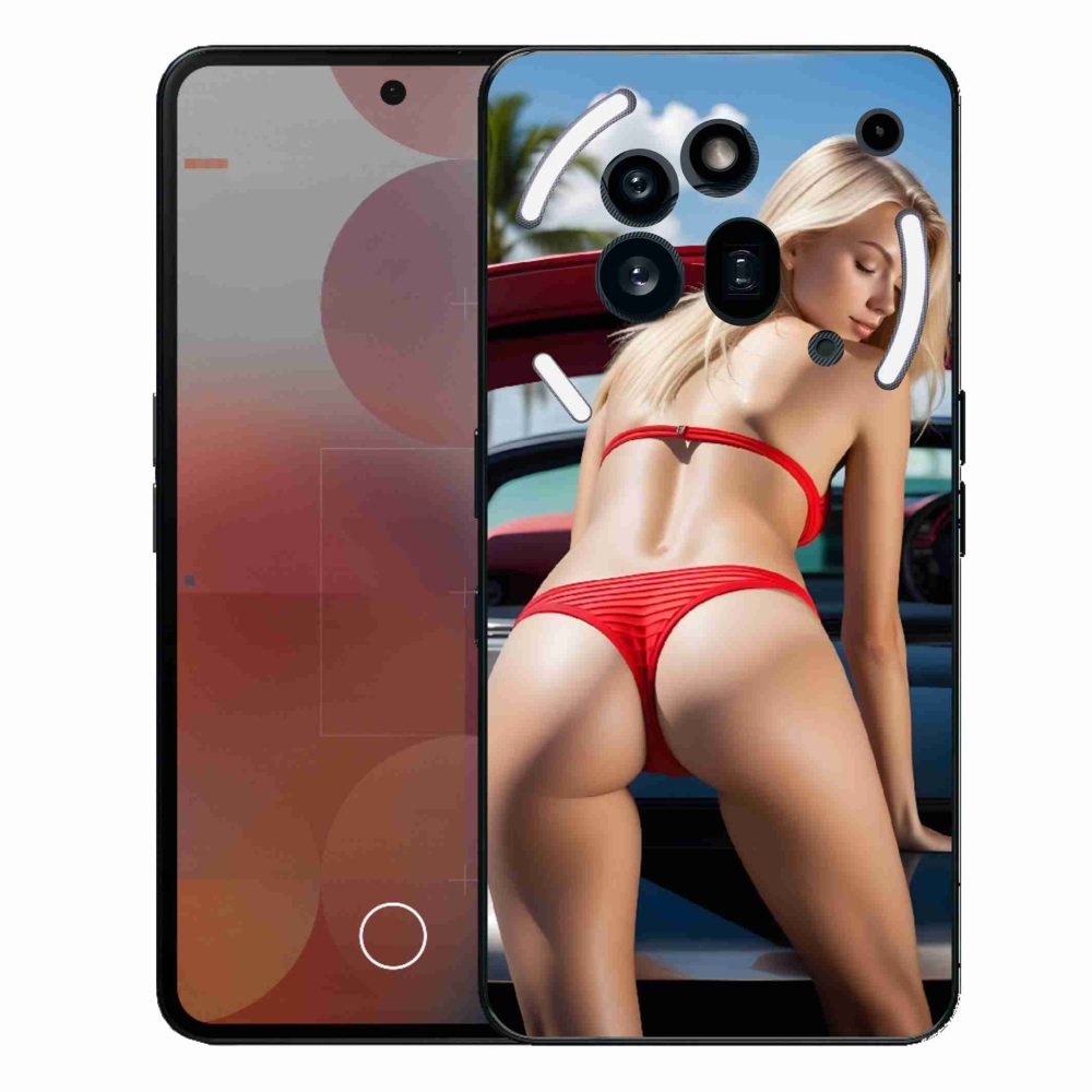 Gélový kryt mmCase na Nothing Phone (3a) Pre - sexy žena 2