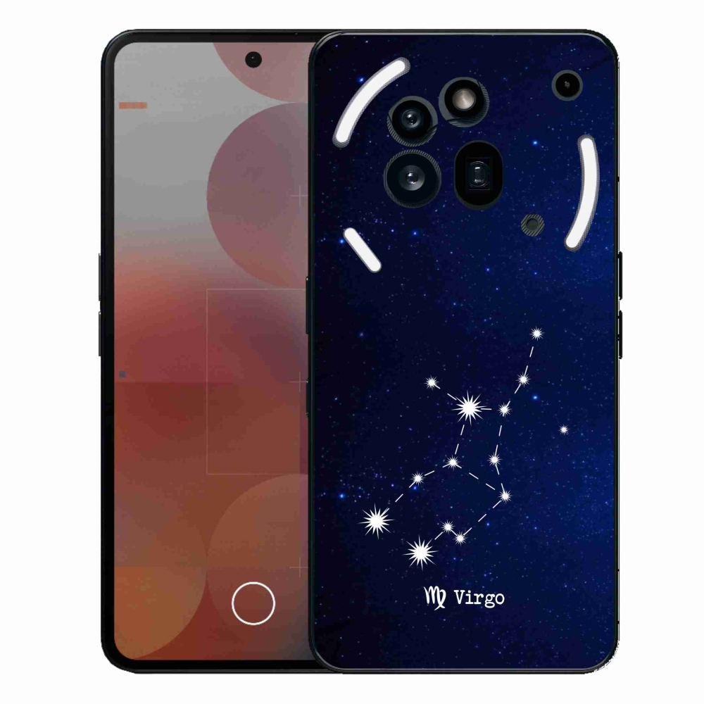 Gélový kryt mmCase na Nothing Phone (3a) Pro - súhvezdie Panny