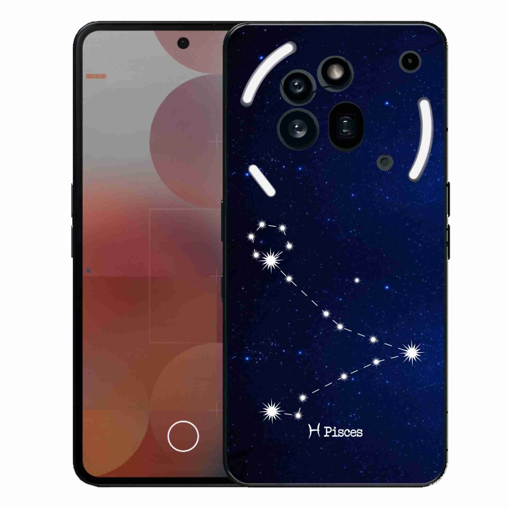 Gélový kryt mmCase na Nothing Phone (3a) Pro - súhvezdie Ryby