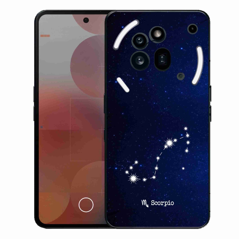 Gélový kryt mmCase na Nothing Phone (3a) Pro - súhvezdie Škorpióna