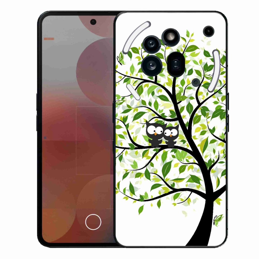 Gélový kryt mmCase na Nothing Phone (3a) Pre sovičky na strome