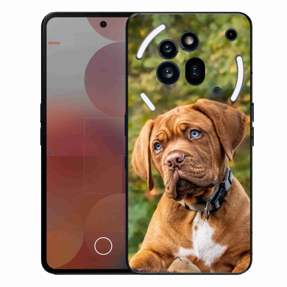 Gélový kryt mmCase na Nothing Phone (3a) Pre - šteňa