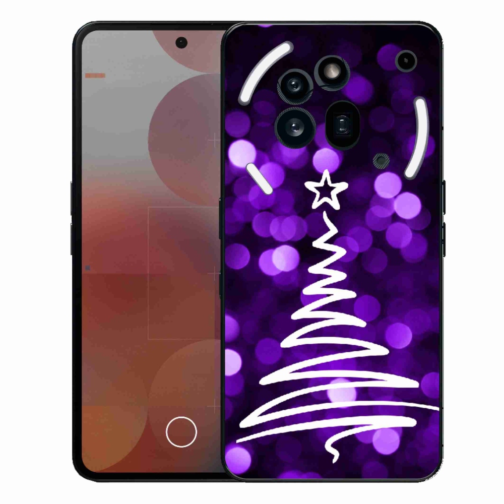 Gélový kryt mmCase na Nothing Phone (3a) Pre - stromček