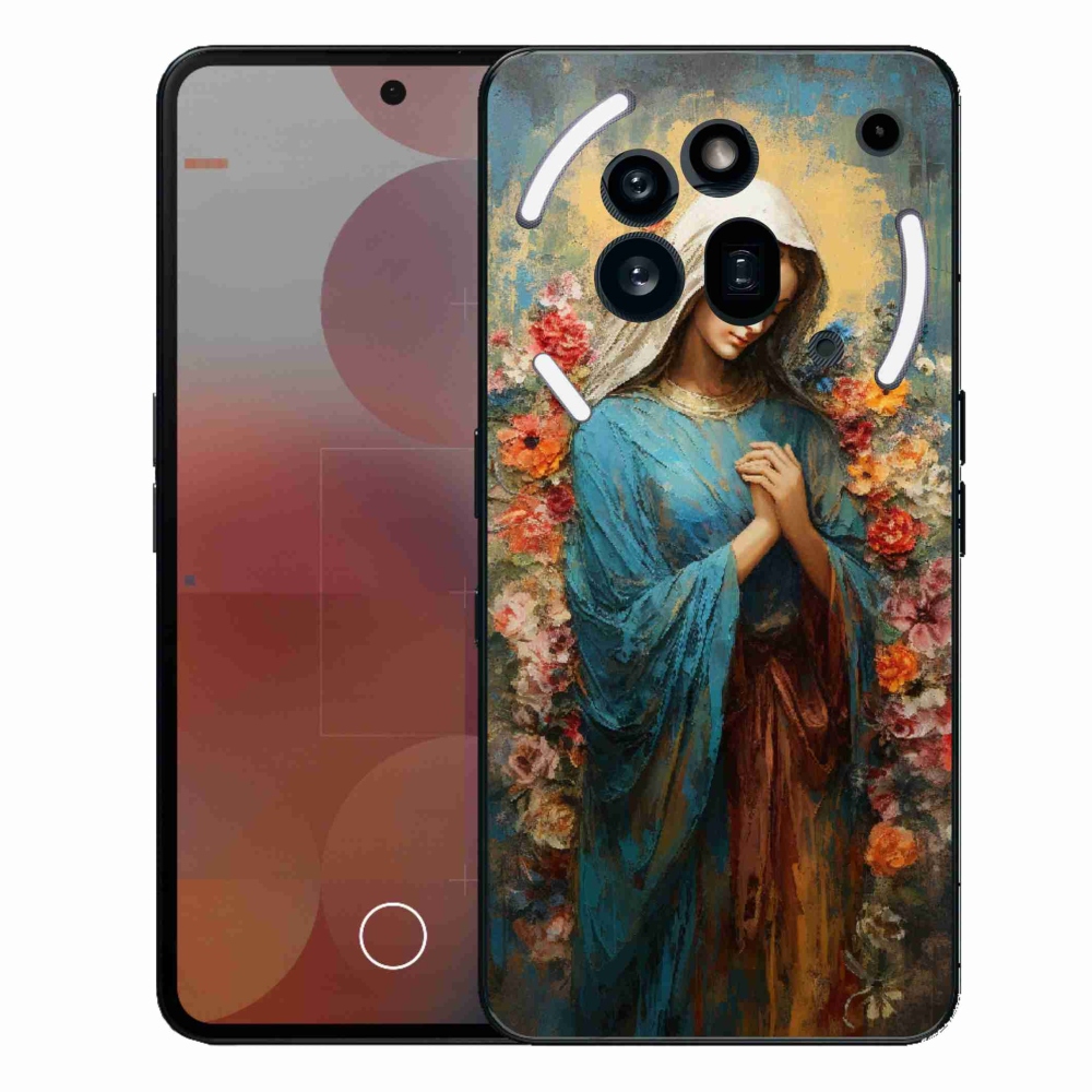 Gélový kryt mmCase na Nothing Phone (3a) Pre - svätá žena