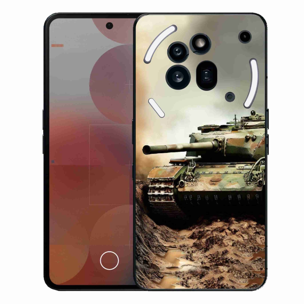 Gélový kryt mmCase na Nothing Phone (3a) Pro - tank