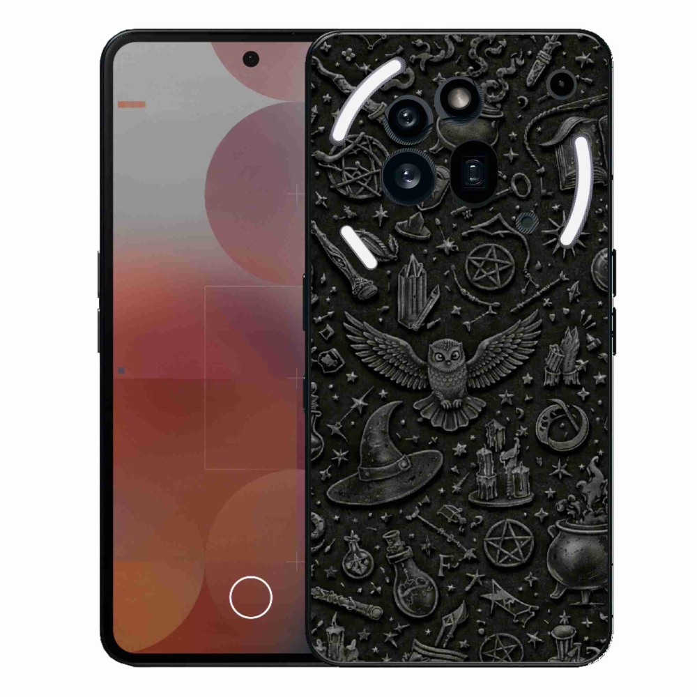 Gélový kryt mmCase na Nothing Phone (3a) Pro - tmavý magický svet