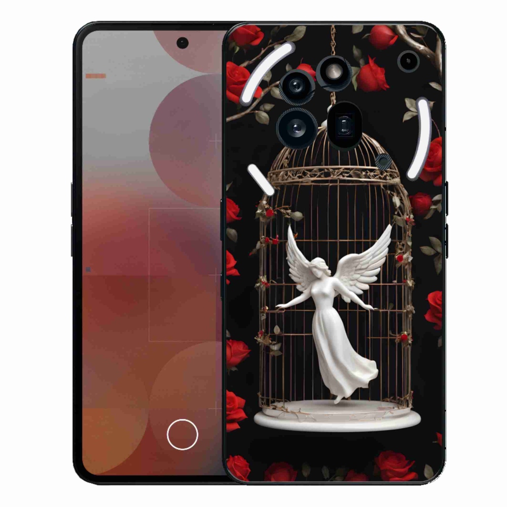 Gélový kryt mmCase na Nothing Phone (3a) Pre - uväznený anjel