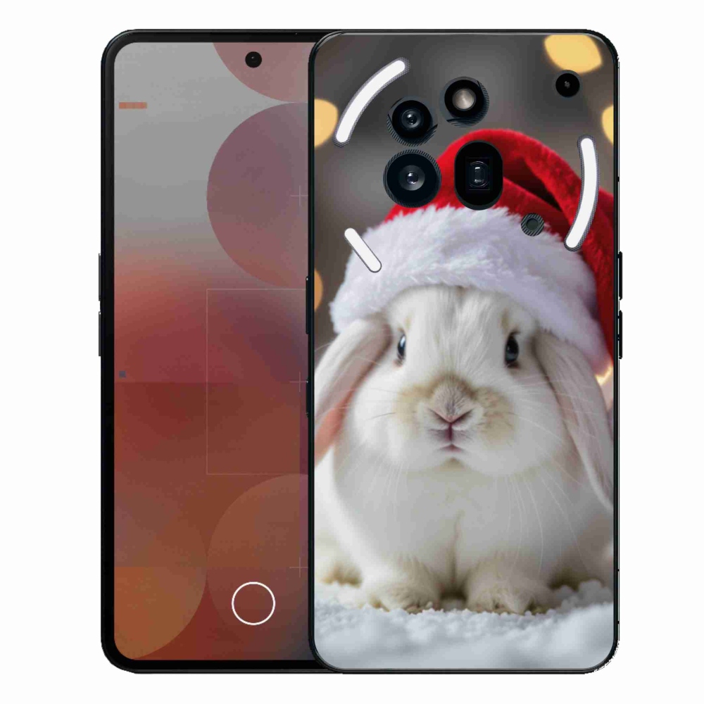 Gélový kryt mmCase na Nothing Phone (3a) Pre - vianočný králik