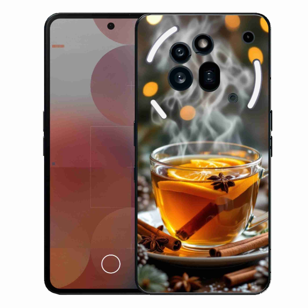 Gélový kryt mmCase na Nothing Phone (3a) Pre - vianočný punč
