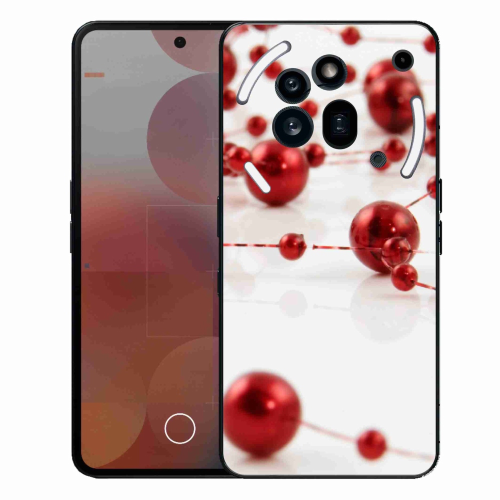 Gélový kryt mmCase na Nothing Phone (3a) Pre - vianočnú reťaz