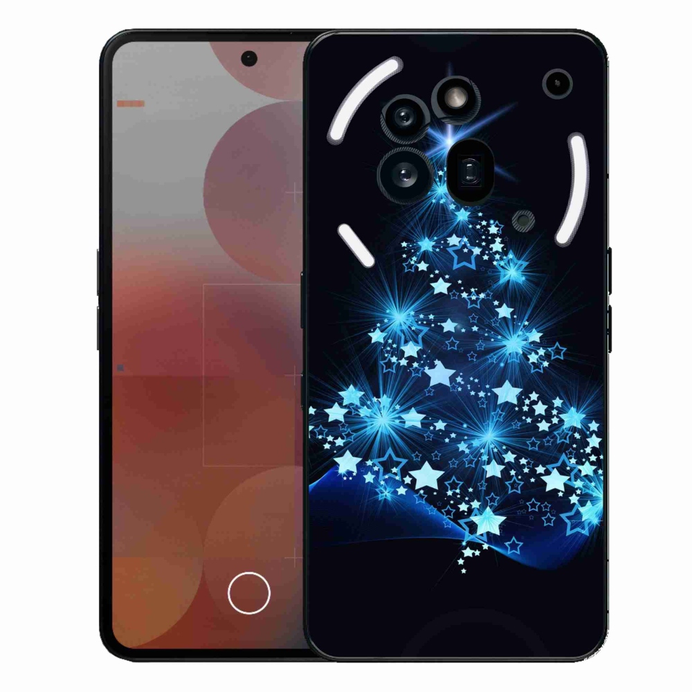 Gélový kryt mmCase na Nothing Phone (3a) Pre - vianočný stromček