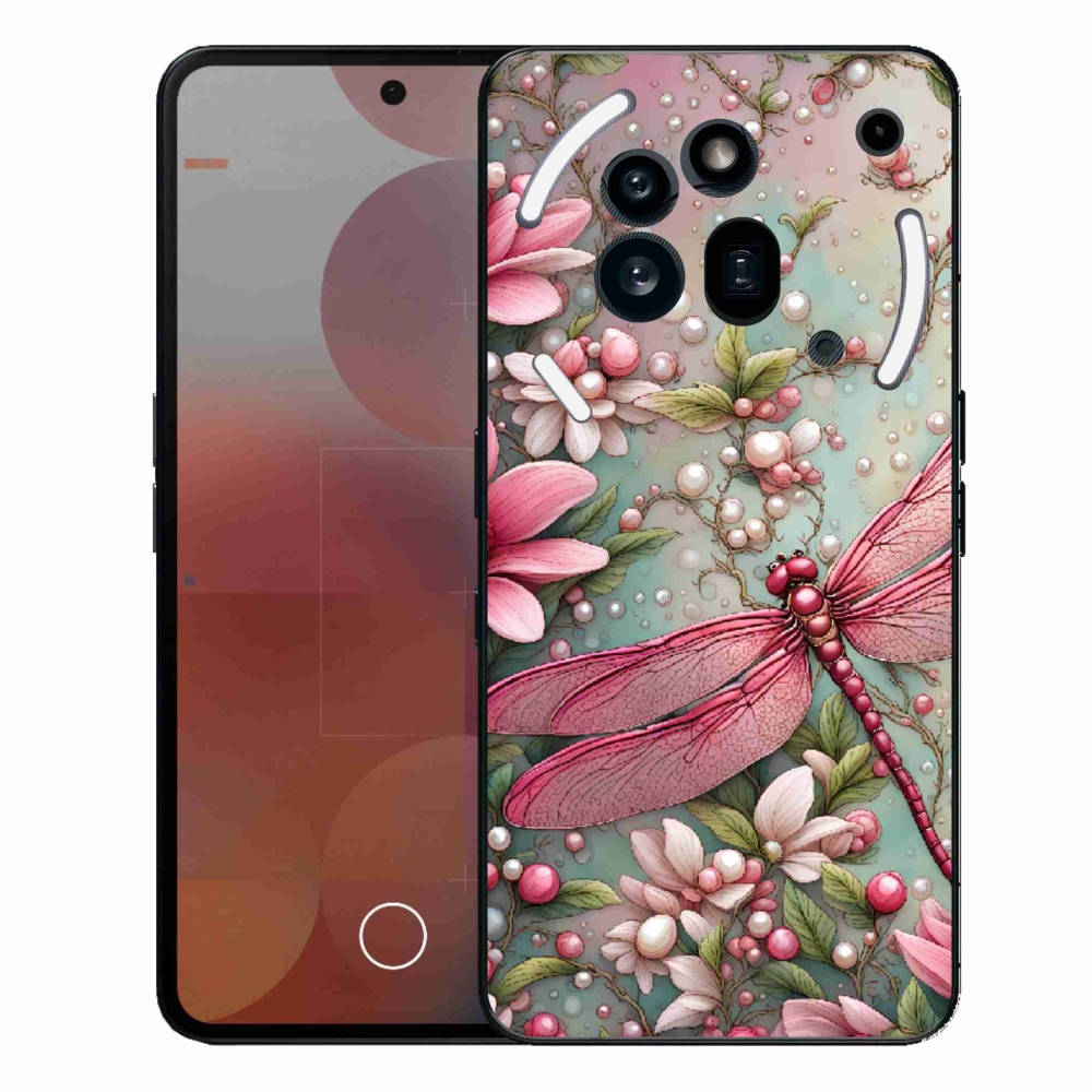 Gélový kryt mmCase na Nothing Phone (3a) Pre - vážka