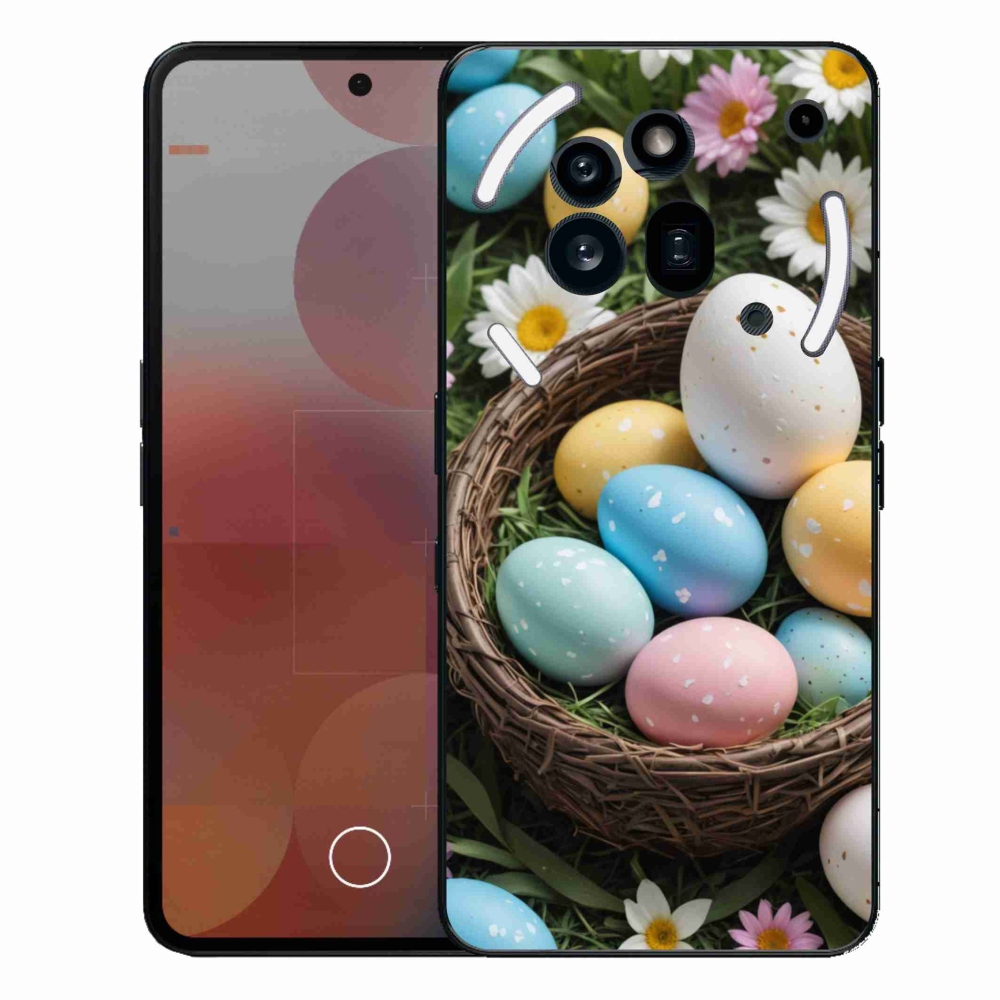 Gélový kryt mmCase na Nothing Phone (3a) Pre - veľkonočné vajíčka 2