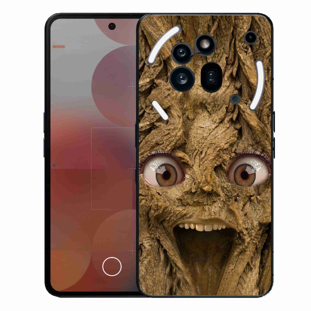 Gélový kryt mmCase na Nothing Phone (3a) Pre - veselý strom s očami