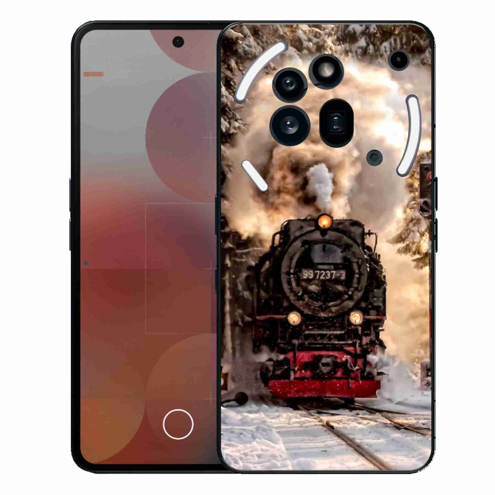 Gélový kryt mmCase na Nothing Phone (3a) Pre - vlak