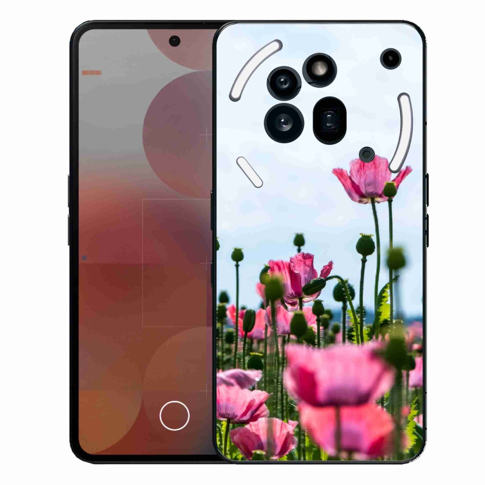 Gélový kryt mmCase na Nothing Phone (3a) Pro - vlčí mak
