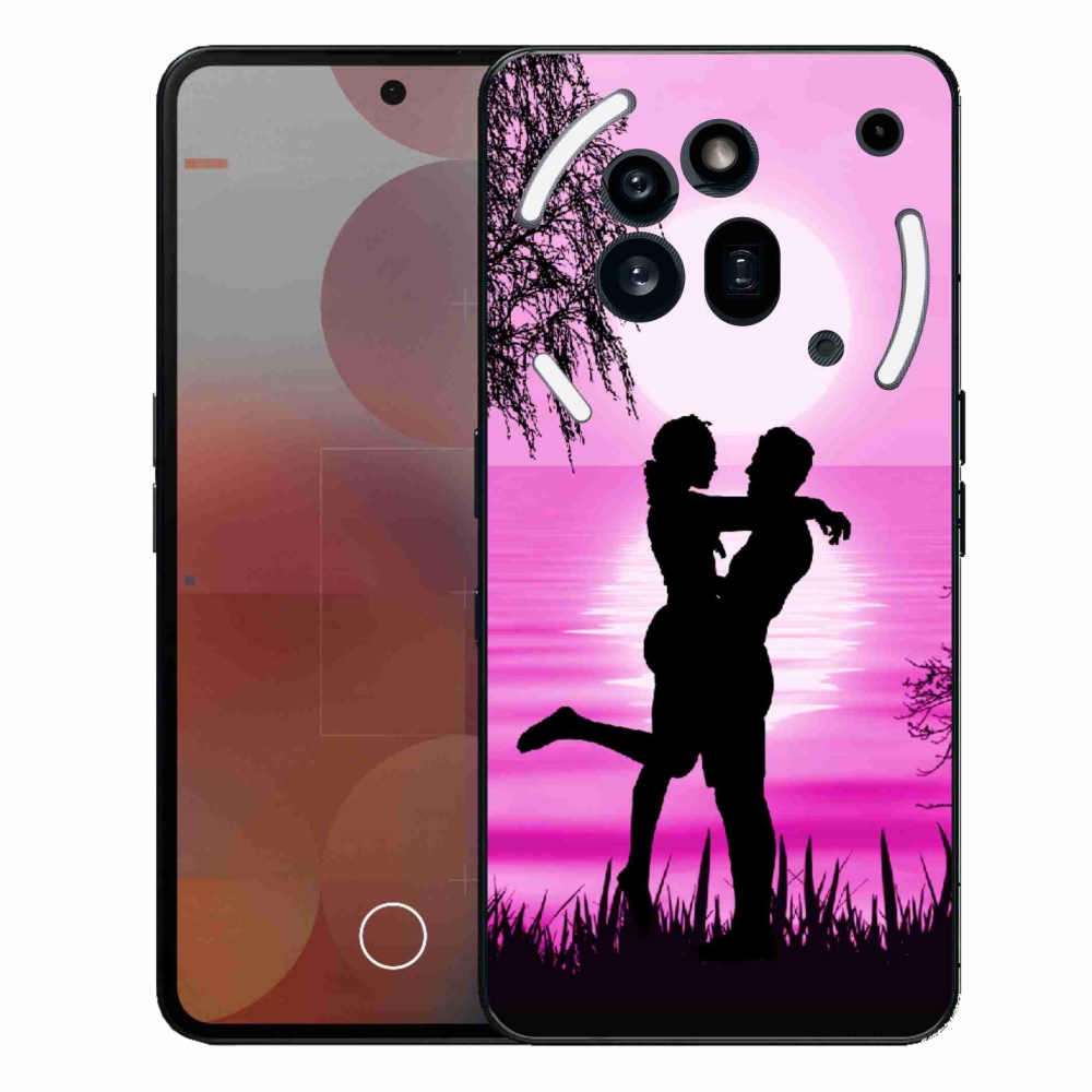 Gélový kryt mmCase na Nothing Phone (3a) Pro - západ slnka