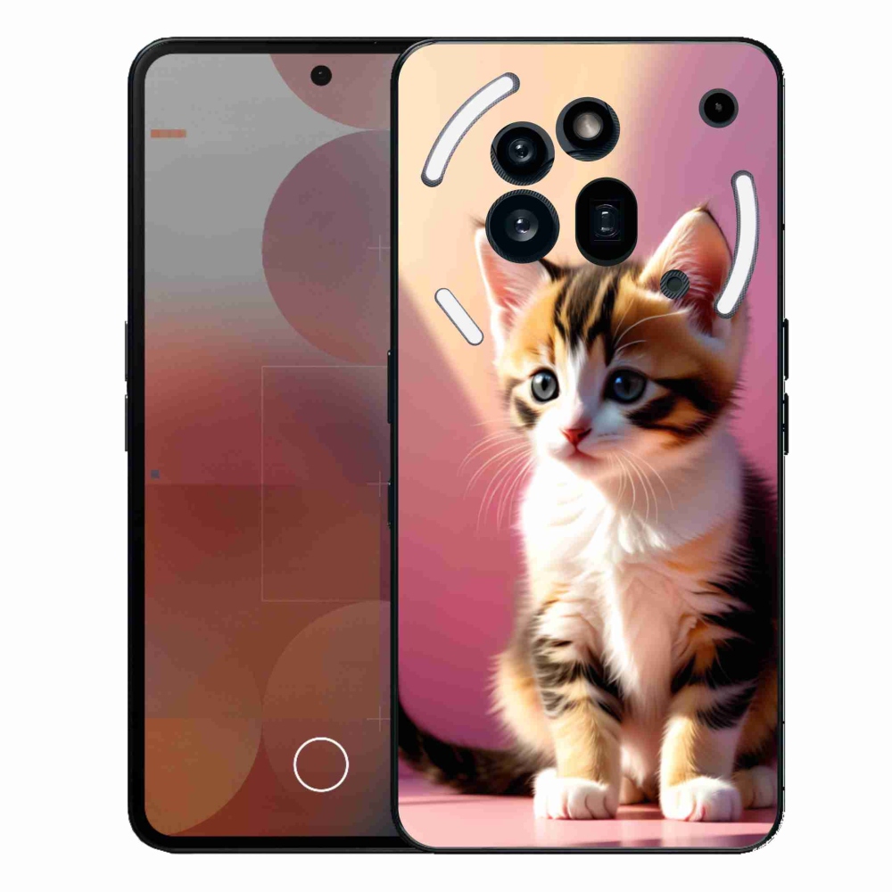 Gélový kryt mmCase na Nothing Phone (3a) Pre - zvedavé mačiatko 2