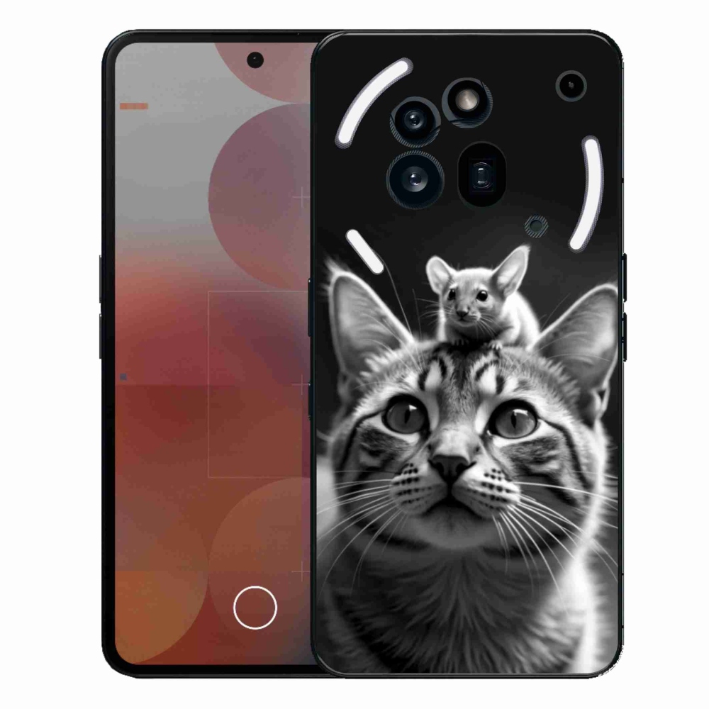 Gélový kryt mmCase na Nothing Phone (3a) Pre - zvieracie priateľstvo 2