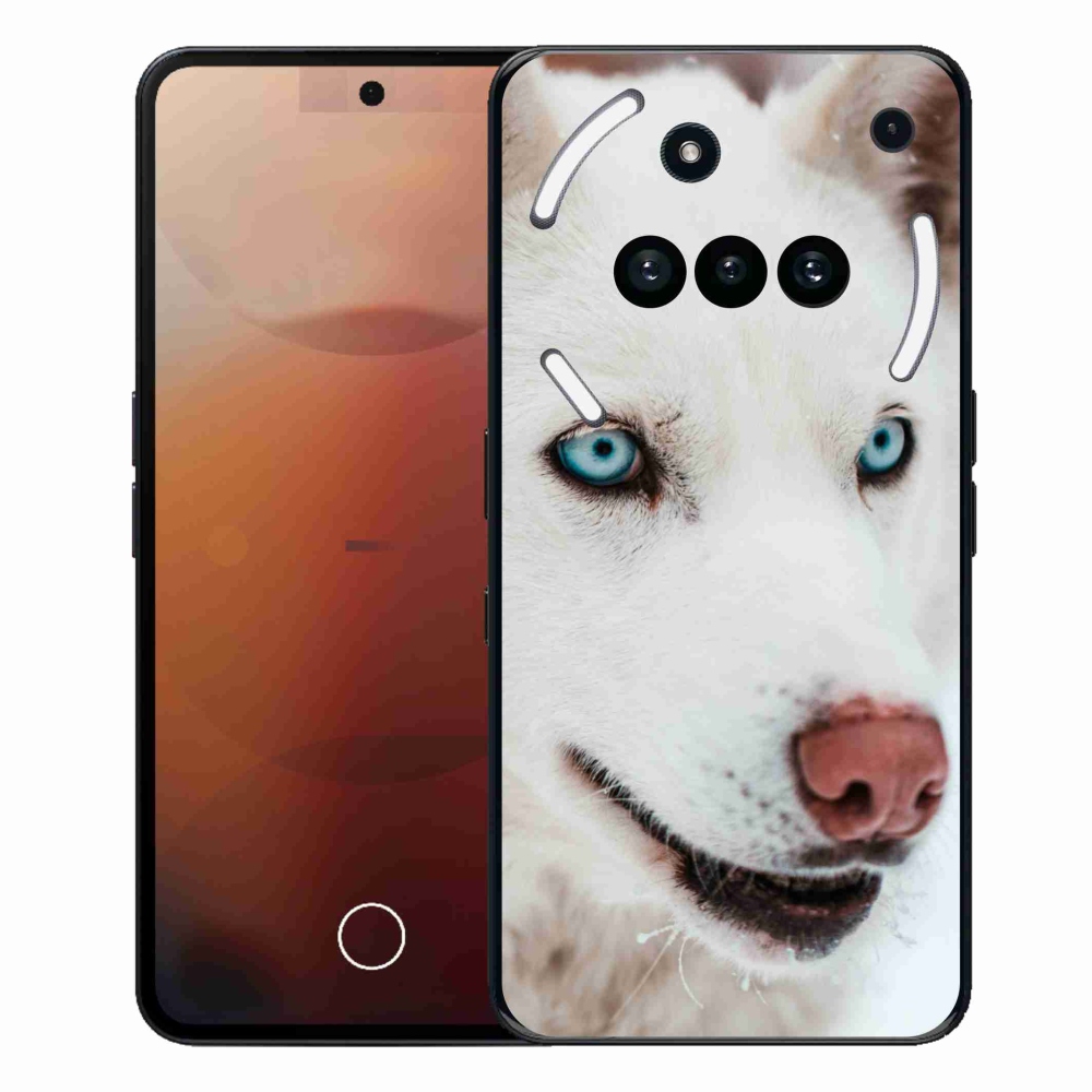 Gélový kryt mmCase na Nothing Phone (3a) - psí pohľad