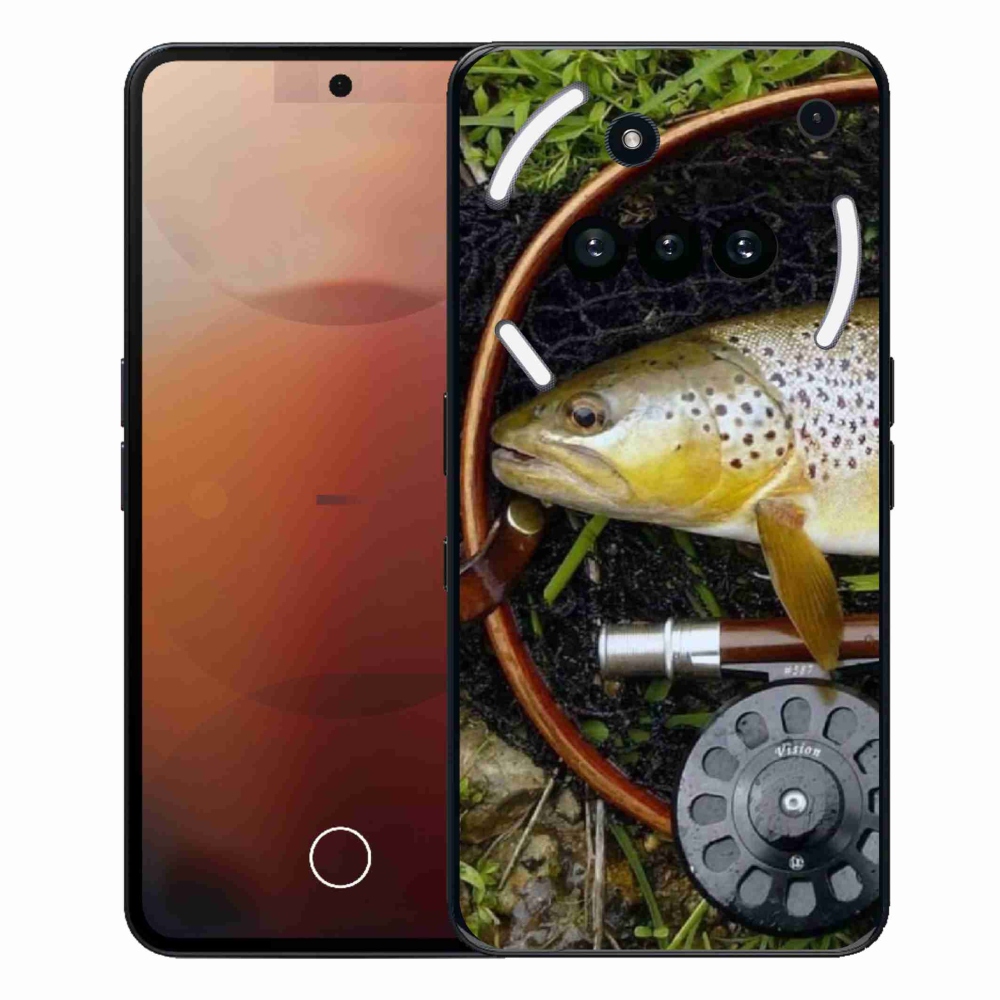 Gélový kryt mmCase na Nothing Phone (3a) - pstruh 2