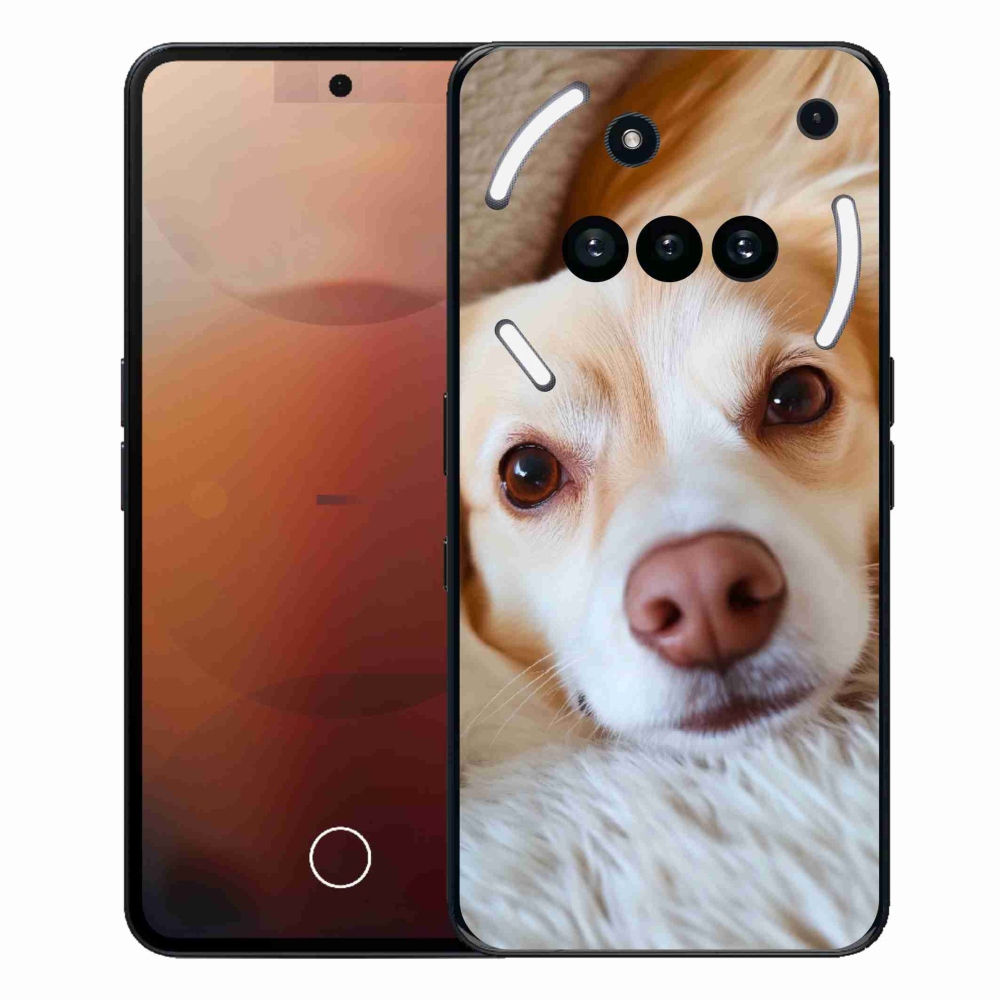 Gélový kryt mmCase na Nothing Phone (3a) - Roztomilá čivava