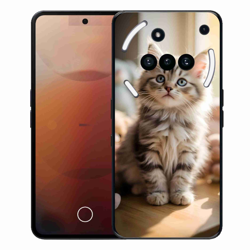 Gélový kryt mmCase na Nothing Phone (3a) - roztomilé mačiatko 10