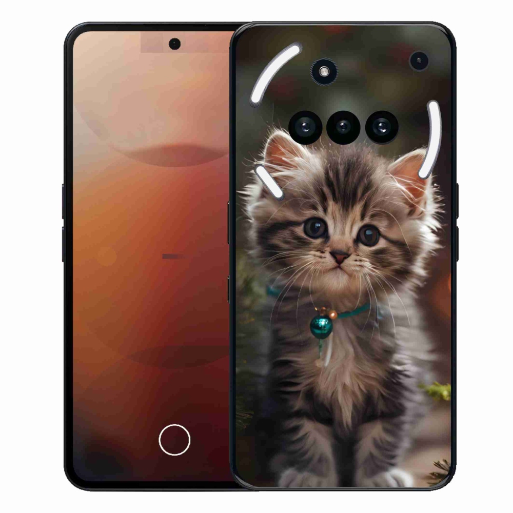 Gélový kryt mmCase na Nothing Phone (3a) - roztomilé mačiatko 11