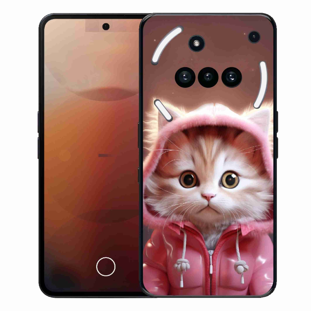 Gélový kryt mmCase na Nothing Phone (3a) - roztomilé mačiatko 3