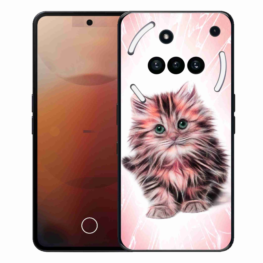 Gélový kryt mmCase na Nothing Phone (3a) - roztomilé mačiatko