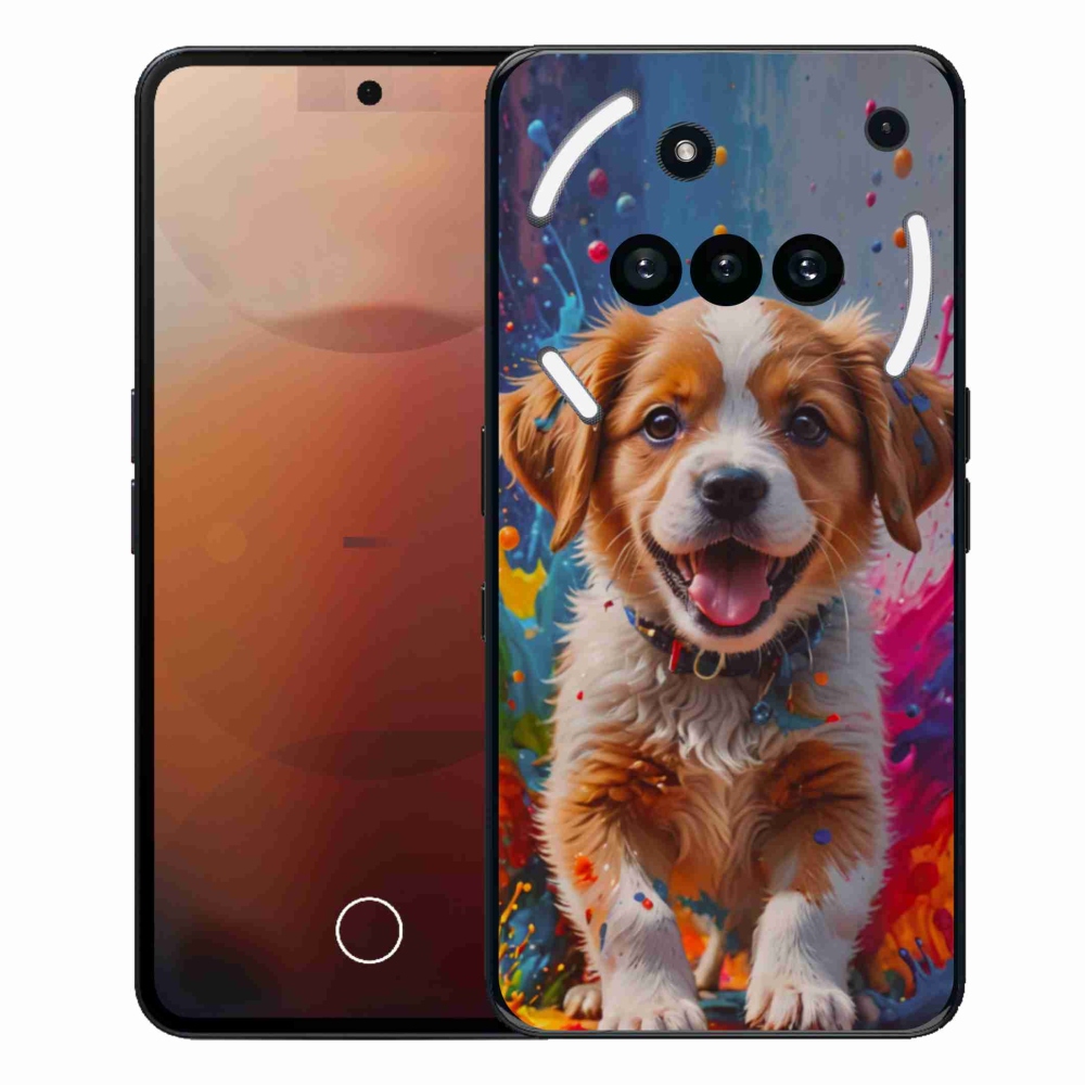 Gélový kryt mmCase na Nothing Phone (3a) - roztomilé šteňa 3