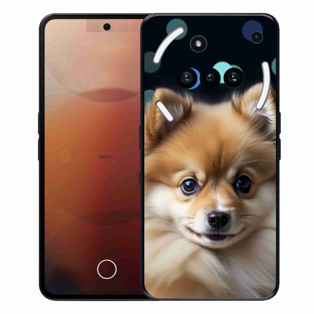 Gélový kryt mmCase na Nothing Phone (3a) - roztomilý pomeranian