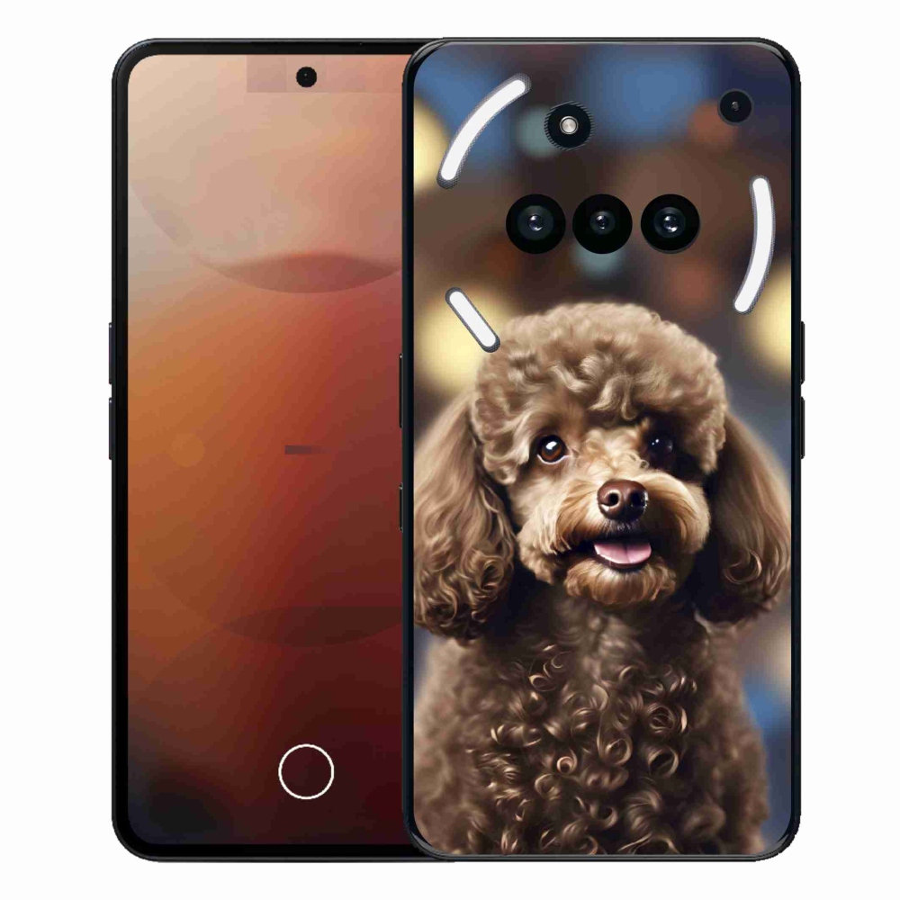 Gélový kryt mmCase na Nothing Phone (3a) - roztomilý pudel