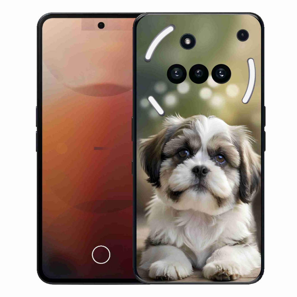Gélový kryt mmCase na Nothing Phone (3a) - roztomilý shih-tzu