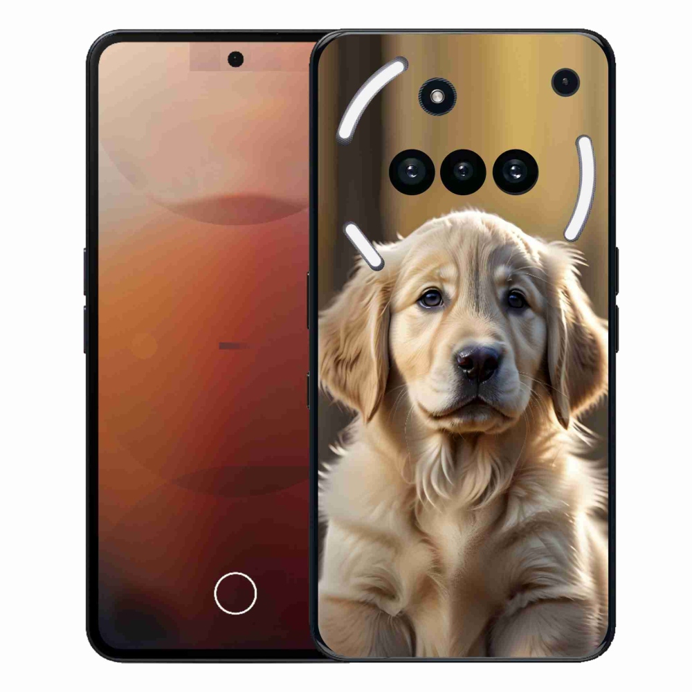 Gélový kryt mmCase na Nothing Phone (3a) - roztomilý zlatý retriever