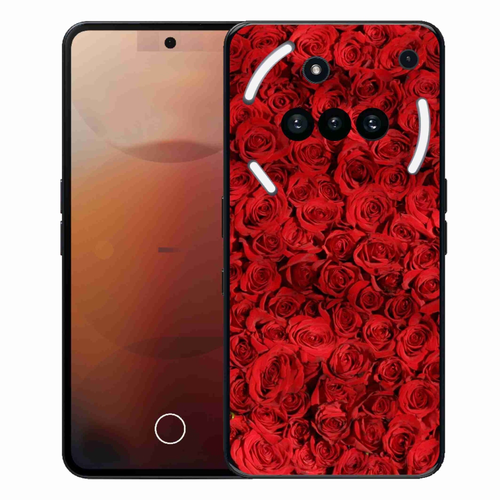 Gélový kryt mmCase na Nothing Phone (3a) - ruža