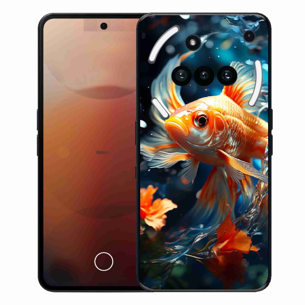 Gélový kryt mmCase na Nothing Phone (3a) - rybka