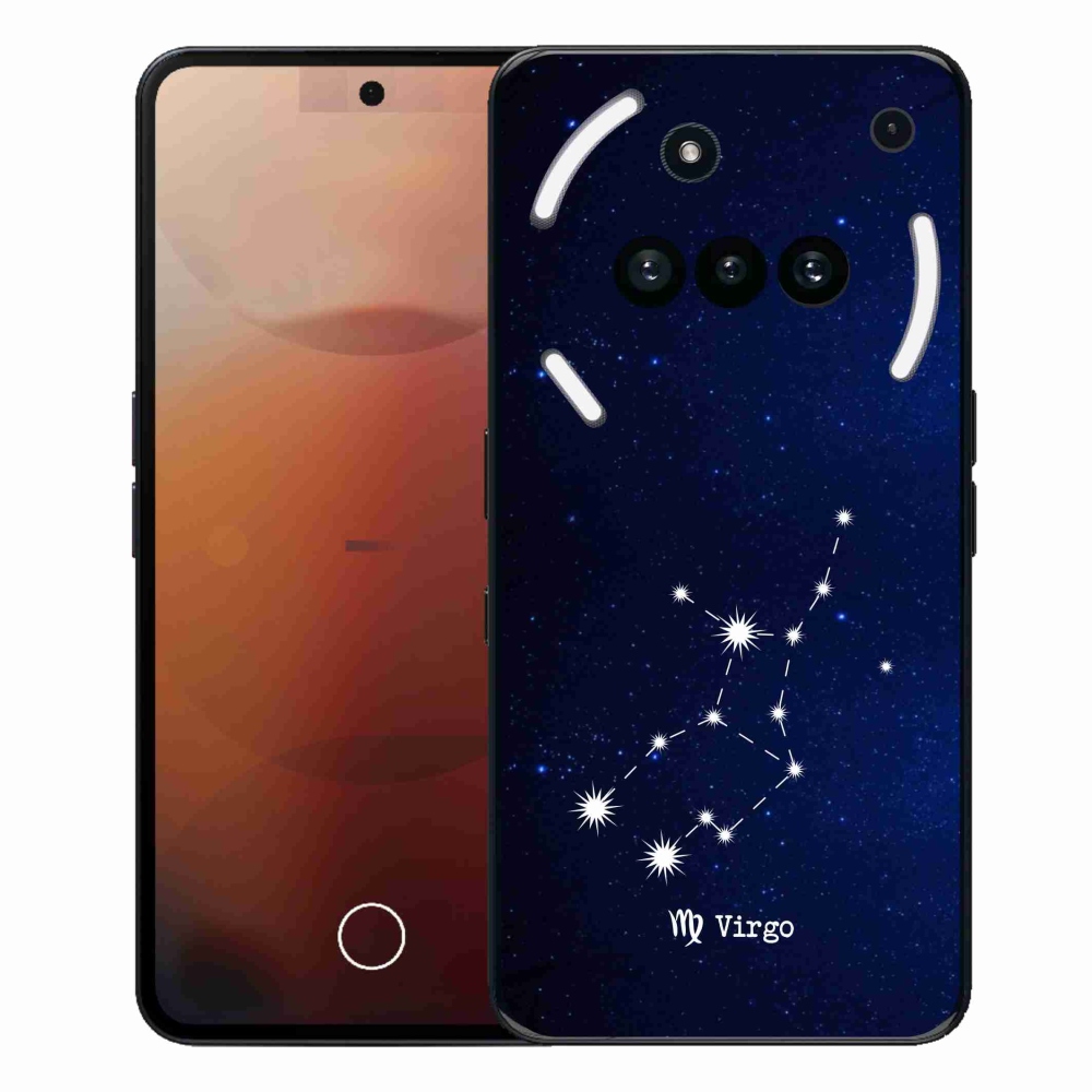 Gélový kryt mmCase na Nothing Phone (3a) - súhvezdie Panny