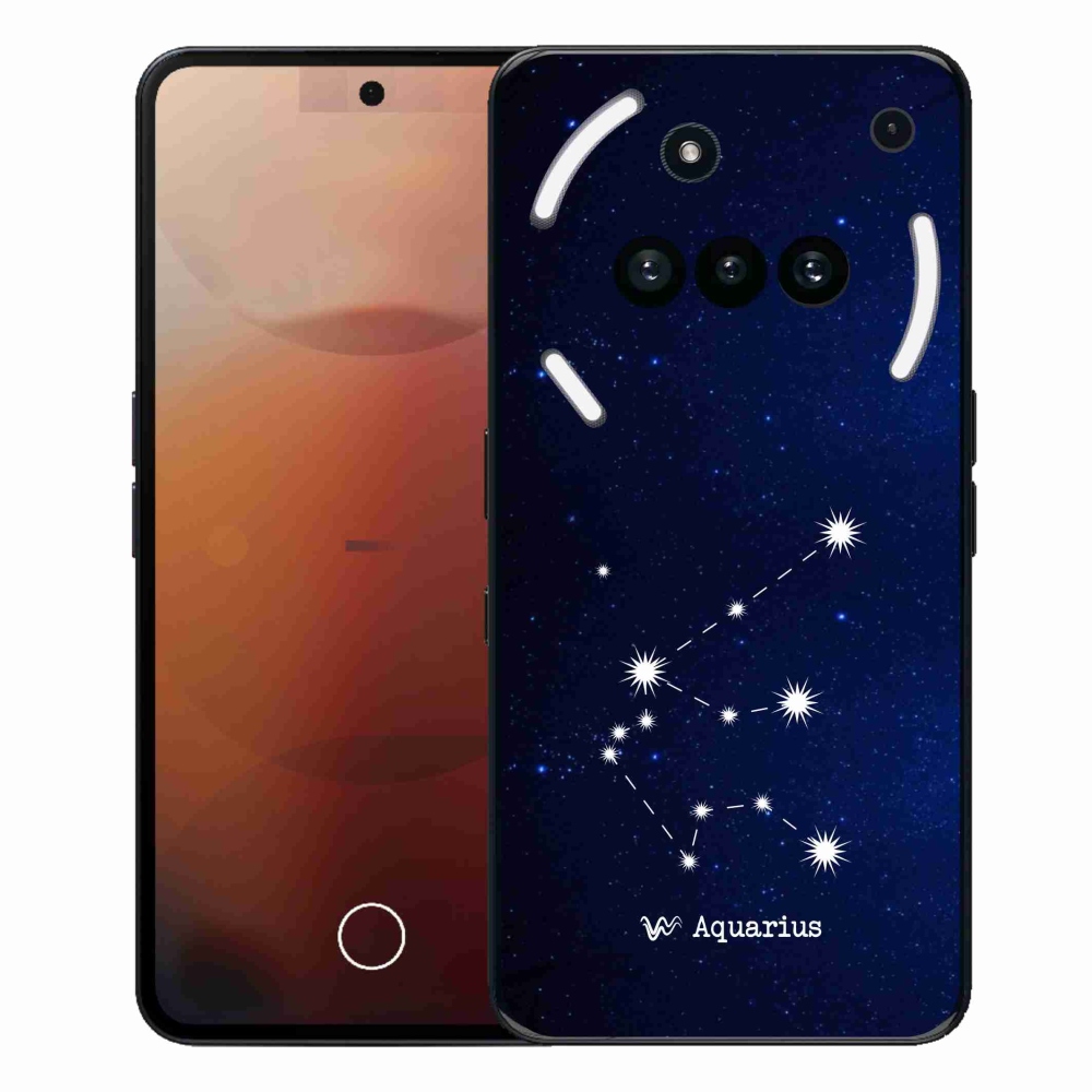 Gélový kryt mmCase na Nothing Phone (3a) - súhvezdie Vodnára