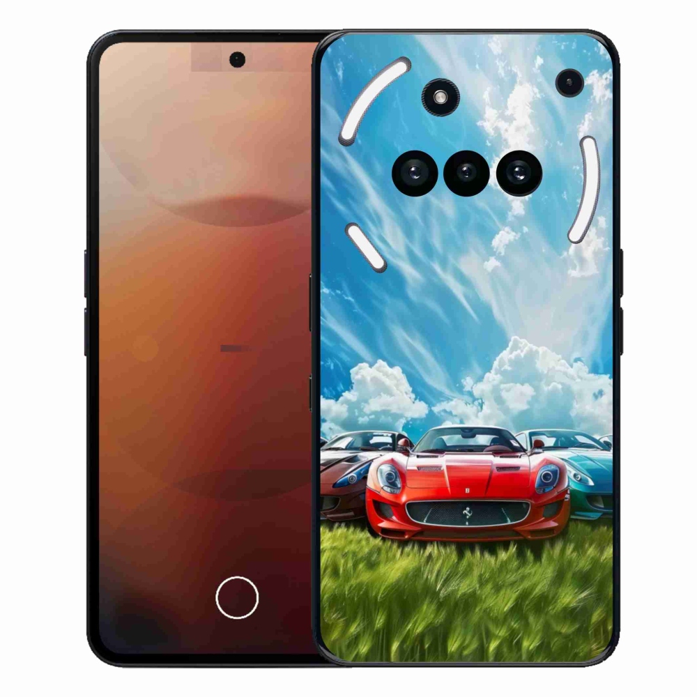 Gélový kryt mmCase na Nothing Phone (3a) - športové vozidlá