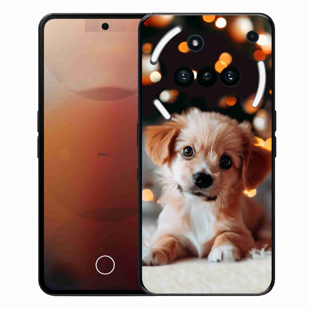 Gélový kryt mmCase na Nothing Phone (3a) - šteniatko