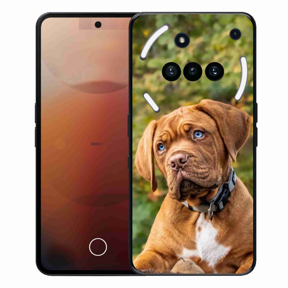 Gélový kryt mmCase na Nothing Phone (3a) - šteňa