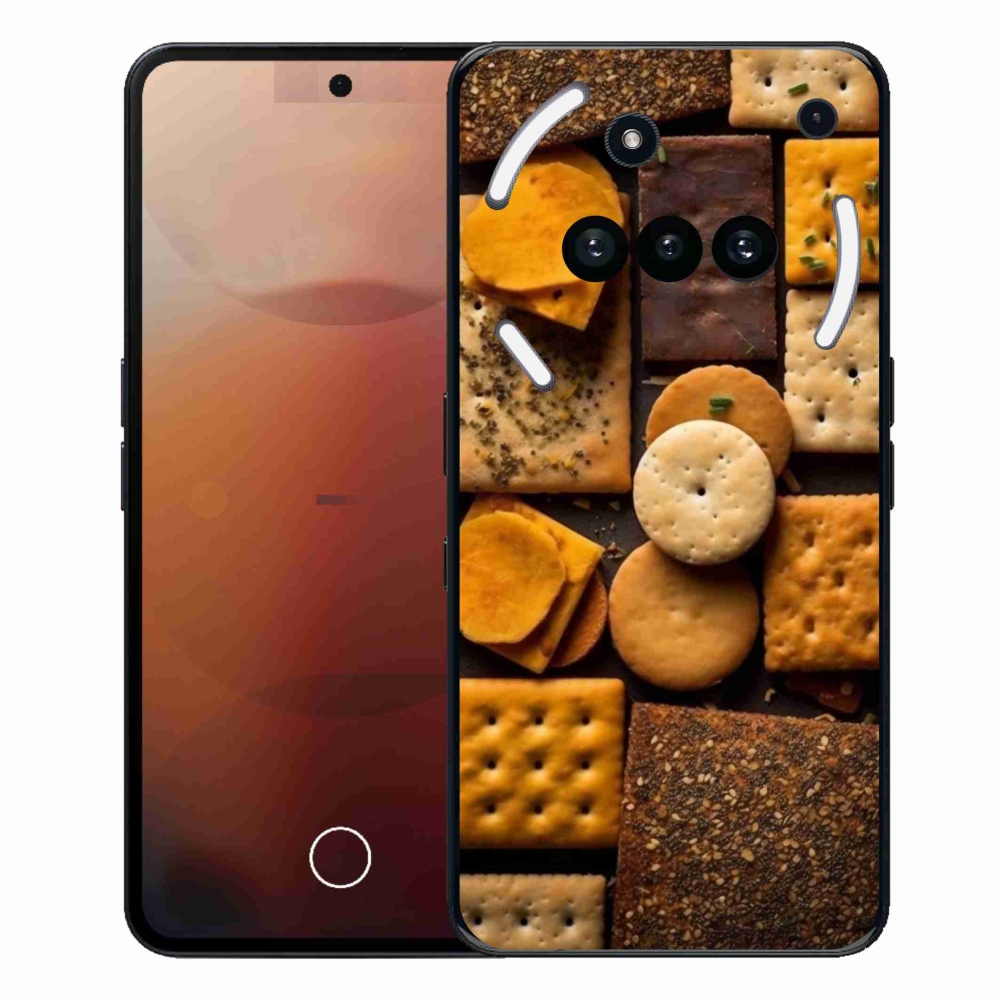 Gélový kryt mmCase na Nothing Phone (3a) - sušienky