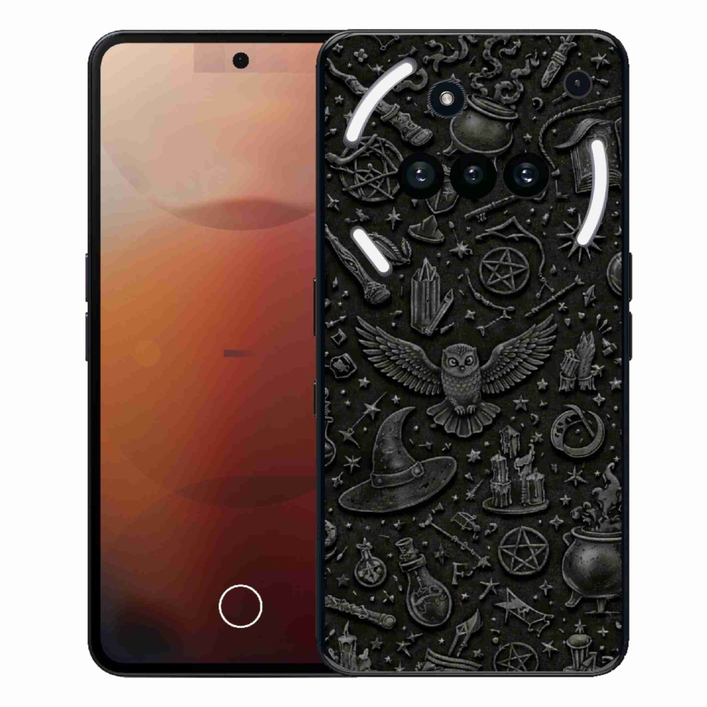 Gélový kryt mmCase na Nothing Phone (3a) - tmavý magický svet