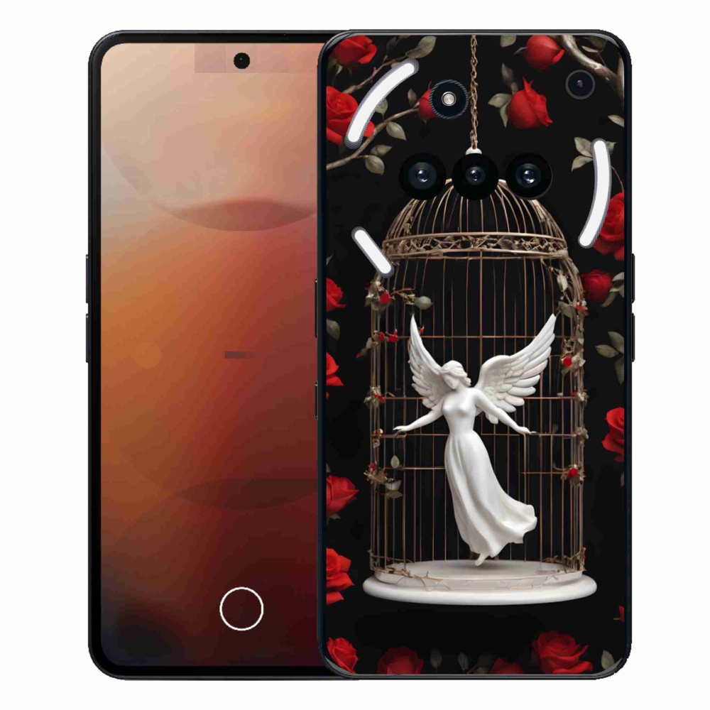 Gélový kryt mmCase na Nothing Phone (3a) - uväznený anjel