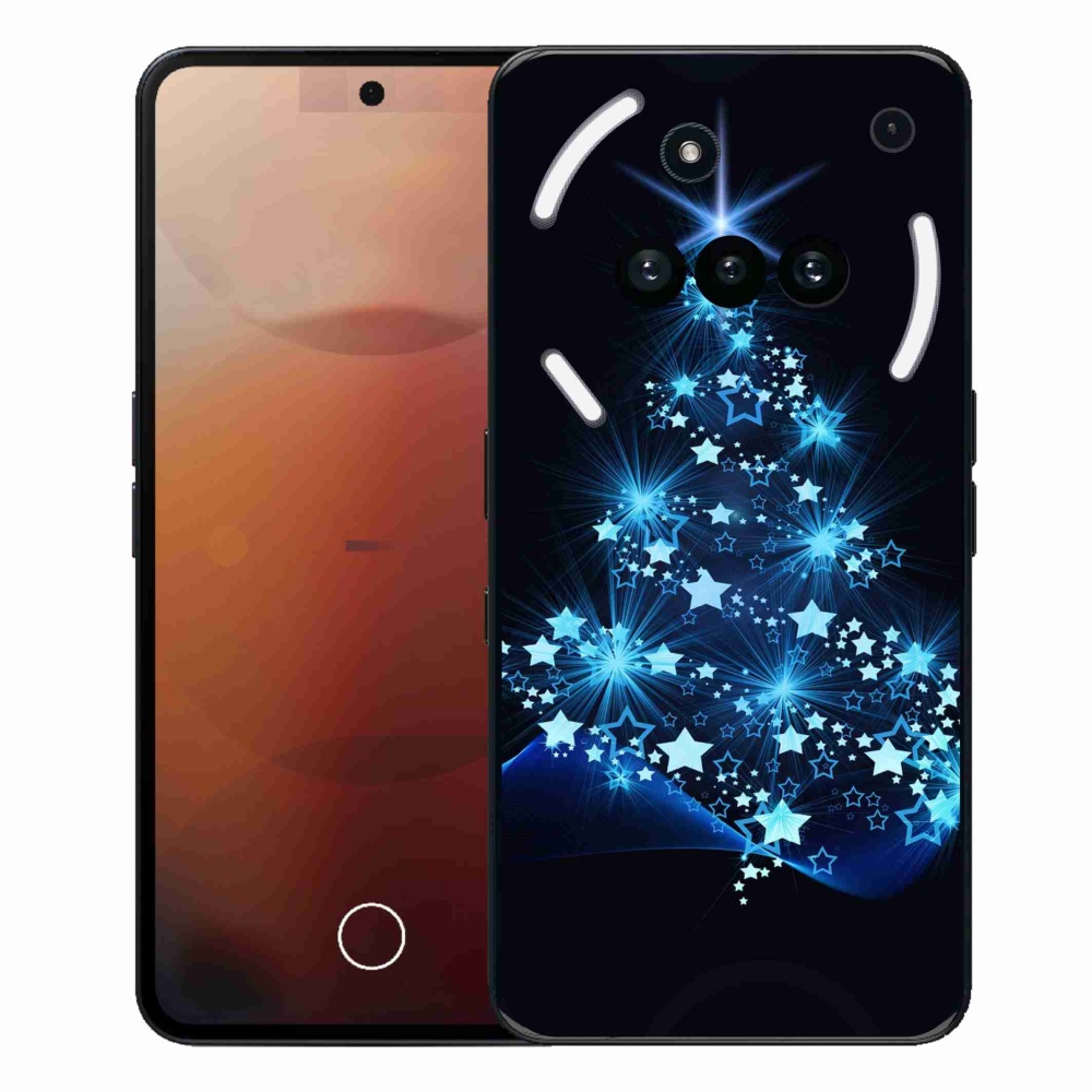 Gélový kryt mmCase na Nothing Phone (3a) - vianočný stromček