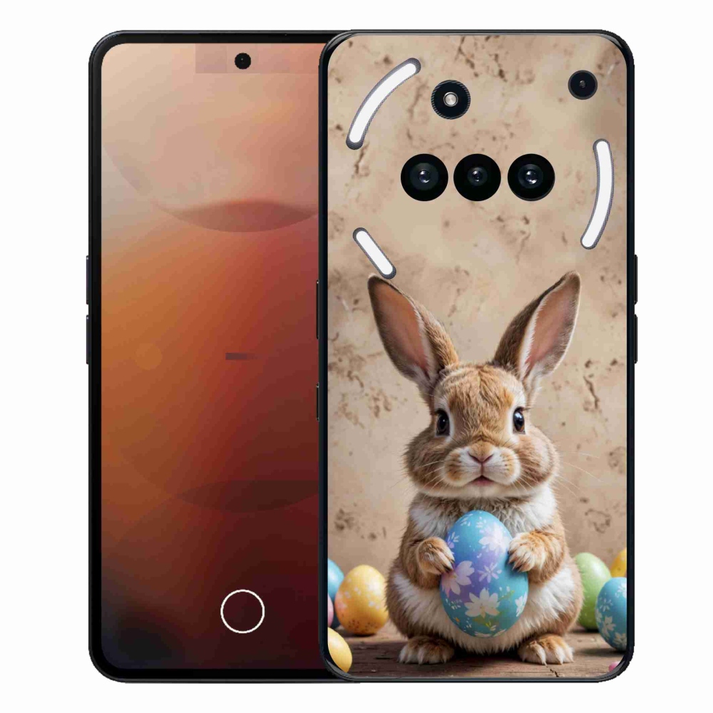 Gélový kryt mmCase na Nothing Phone (3a) - veľkonočný zajačik